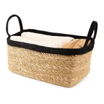 Úložný košík z morskej trávy Compactor Natural, 29 x 20 cm