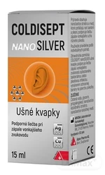 Coldisept nanoSilver ušné kvapky