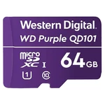 Pamäťová karta Western Digital Purple microSDXC 64GB UHS-I U1 (WDD064G1P0C) pamäťová karta microSD • kapacita 64 GB • technológia 3D NAND s 96 vrstvam
