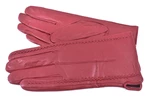 Dámské kožené zateplené rukavice Arteddy -  červená (M)