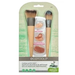 EcoTools Custom Match Duo pędzel do nakładania podkładu w płynie