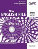 New English File Beginner - Workbook with key + MultiROM (pracovní sešit s klíčem)