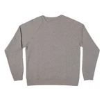 Organic Basics Bavlnený sveter Organic Basics Organic Cotton Mid-Weight Sweat - šedá melanž - XL
