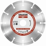 Kotúč diamantový Kreator KRT082103 Kotouč diamantový Kreator segmentový 150mm PREMIUM
Diamantový kotouč segmentový 150mm PREMIUM Segmentový Tyto unive