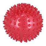 Masážní ježek, červený 9 cm