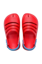 Dětské sandály Havaianas CLOG červená barva