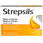 STREPSILS Med a Citron 0.6mg/1.2mg 24 pastilek