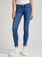 Blue Women's Skinny Fit Jeans Pepe Jeans