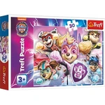 TREFL Puzzle Hrdinové města Paw Patrol The Mighty Movie 2023 30 ks