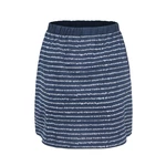 Blue children's striped skirt ALPINE PRO GESBO