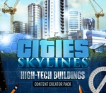 Cities: Skylines - Content Creator Pack: High-Tech Buildings DLC RU VPN Activated Steam CD Key