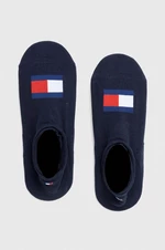 Ponožky Tommy Jeans 2-pak tmavomodrá farba, 701228224