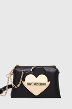 Kabelka Love Moschino černá barva