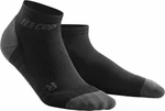 CEP WP4AVX Compression Low Cut Socks Black/Dark Grey II Șosete pentru alergre