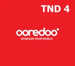 Ooredoo 4 TND Mobile Top-up TN