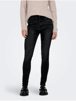 Černé dámské skinny fit džíny ONLY Luna - Dámské
