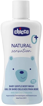 CHICCO Šampón telový Natural Sensation s aloe a kamilkou 200ml, 0m+