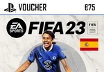 FIFA 23 PlayStation Network Card €75 ES