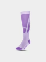 Dámské lyžařské ponožky - fialové