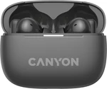 Canyon OnGo 10 ANC, TWS-10 ANC+ENC sluchátka s mikrofonem, šedá
