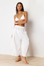 Trendyol Bridal White Woven Trousers