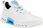 Ecco Biom C4 Mens Golf Shoes White/Blue 40 Calzado de golf para hombres