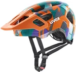 UVEX React Jr. Papaya Camo 52-56 Casco de bicicleta