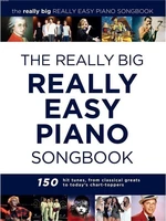 Music Sales The Really Big Really Easy Piano Songbook Music Book Partitura para pianos