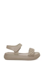 Polaris 319793.z 3fx Beige Women's Thick Sole Sandals