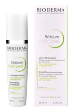 Bioderma Noční pleťové sérum s peelingovým efektem (Sebium Night Peel Smoothing Concentrate) 40 ml