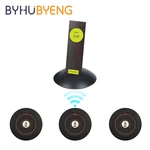 BYHUBYENG Office Bell Remind 3 Call 1 Pager for Boss Staff Tables Restaurant Customer System Restore Waiter Buzzers Reception