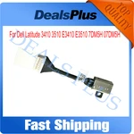 1pcs New Replacement DC Jack Power Cable For Dell Latitude 3410 3510 E3410 E3510 7DM5H 07DM5H 450.0KD0C.0011