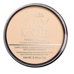 RIMMEL LONDON Stay Matte Kompaktní pudr 001 Transparent 14 g