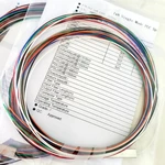 1x2 1x4 1x8 1x16 Mini Type G657A 0.9mm Fiber Optic Color PLC splitter