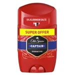 OLD SPICE Tuhý deodorant Captain 2 x 50 ml