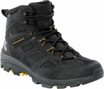 Jack Wolfskin Vojo 3 Texapore Mid M Black/Burly Yellow 44,5 Pantofi trekking de bărbați