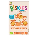 BELKORN BISkids BIO dětské celozrnné mini sušenky s mrkví a dýní bez přidaného cukru 120 g