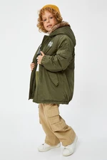 Koton Boys' Khaki Coat