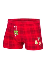 Boxers Candy Cane 017/42 Merry Christmas Red