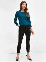 Black Shortened Skinny Fit Jeans ORSAY - Women