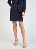 Women's navy blue skirt ORSAY