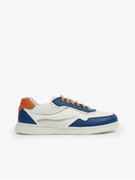 Blue and white men's Geox sneakers