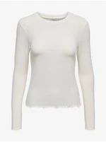 Topy a tričká pre ženy ONLY - krémová