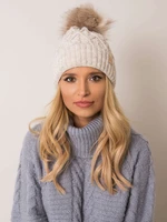Berretto da donna Fashionhunters i523_JK-CZ-9.74beżowy