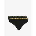 Replay Panties Slip Donna Style 2 T/C 2Pcs Waterfall Pack - Women