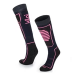 Ski socks Kilpi ANXO-U pink