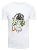 White men's T-shirt Dstreet