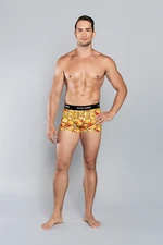 Smile boxer shorts - yellow print