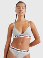 Light gray womens brindle bra Tommy Jeans - Women