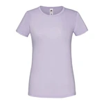 Lavender Iconic women's t-shirt in combed cotton Fruit of the Loom